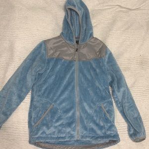 SUPER SOFT cozy blue girls north face sweater